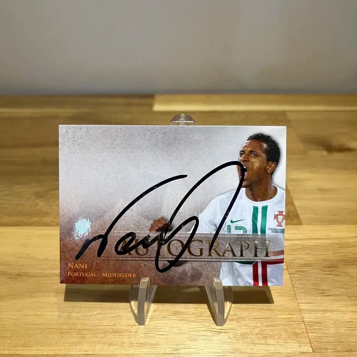 ポルトガル 韓国国家代表 マンチェスター ユナイテッドFC ルイス ナニ 55 単オート カード