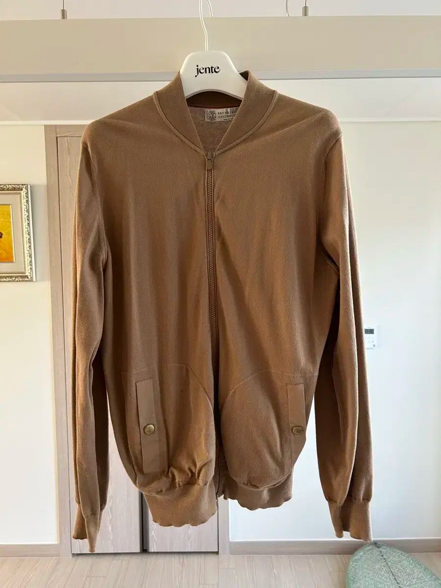 ブルネロクチネリ ブラウン ブルゾン ジャケット