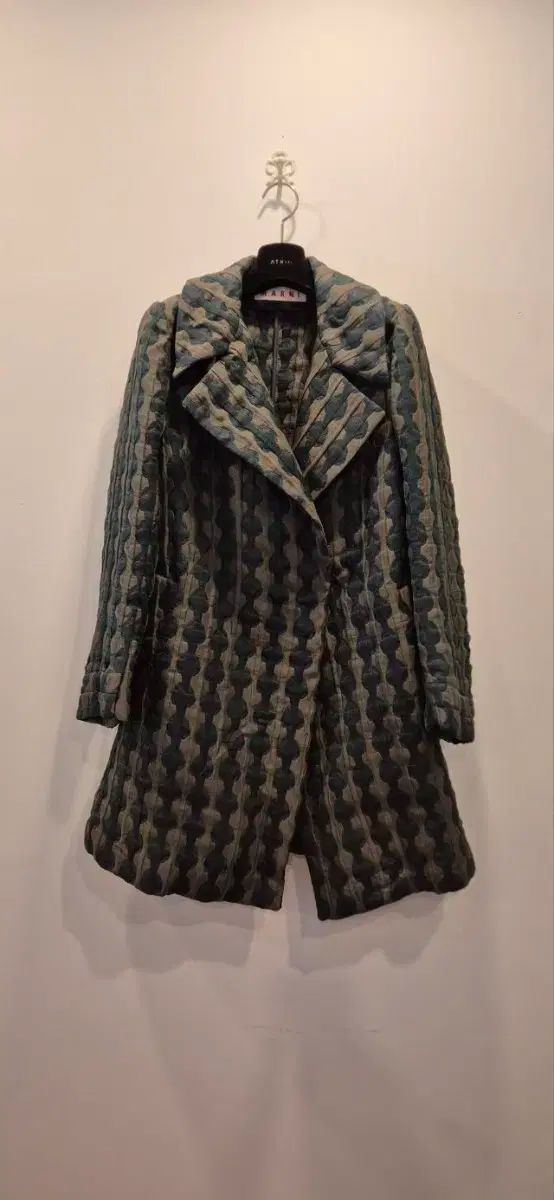 マルニ サイズ40 季節の変わり目 ジャガード コート