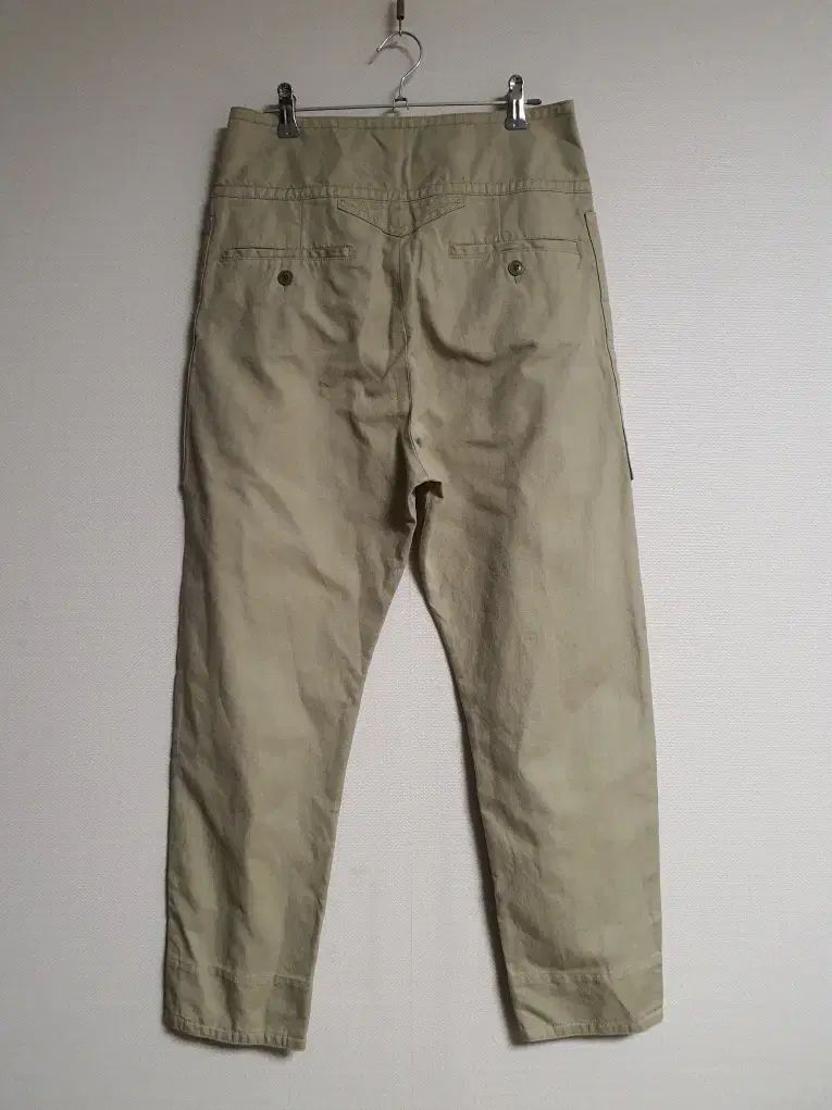  イザベルマラン エトワール 랄루니 カーキ コットンブレンド パンツ チノパン パンツ