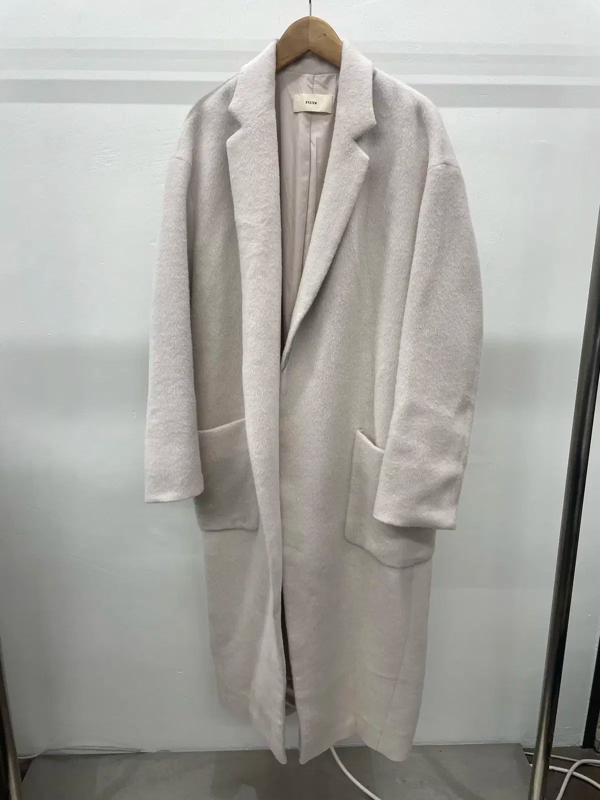 レディース The HANDSOME SYSTEM イタリア ベイビーラマ コート 88-98-165サイズ