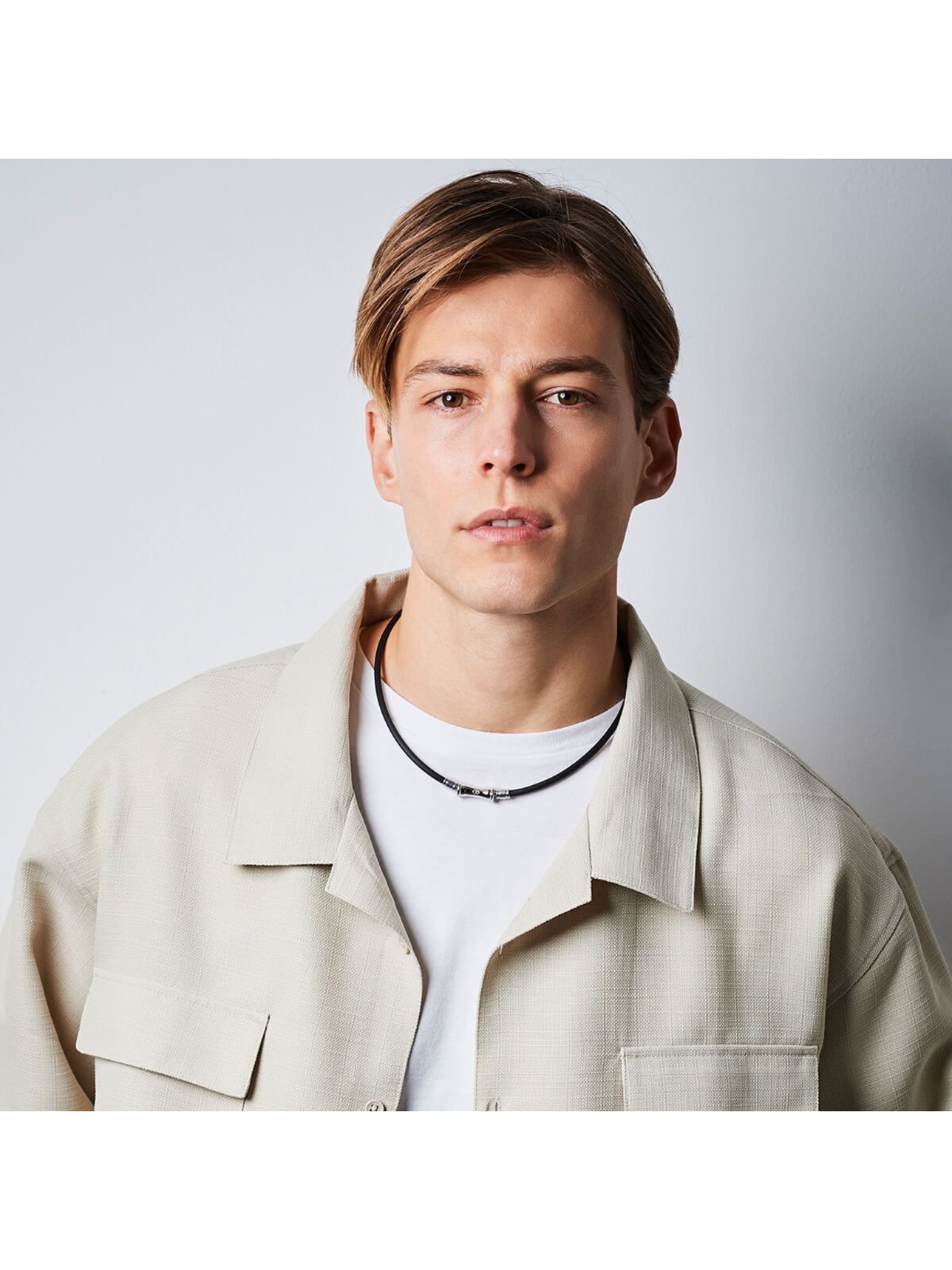 ムラサキパーク Colantotte コラントッテ TAO 磁気ネックレス RAFFI ラフィ ABAPF 01 Lサイズ シルバー