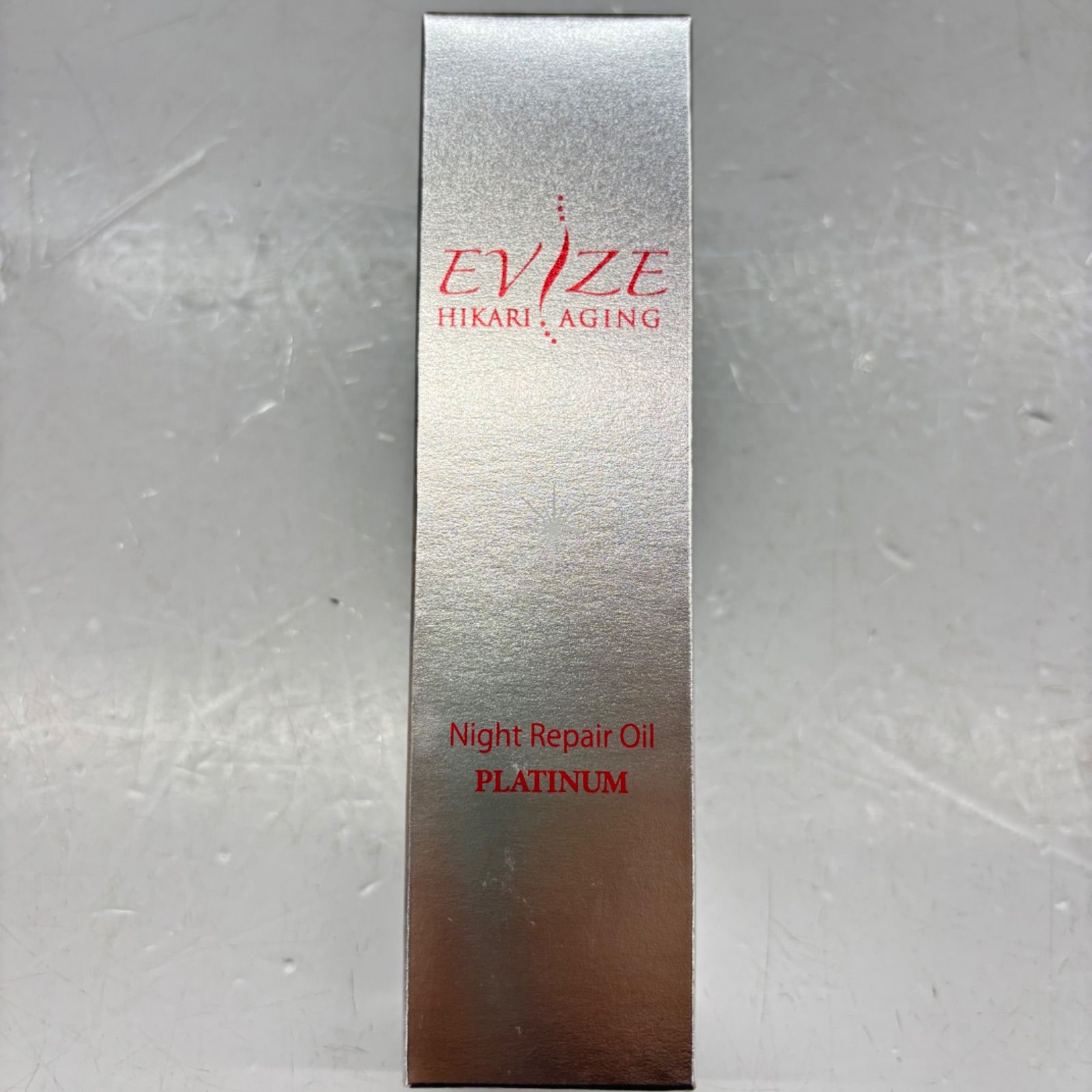3 EVIZE エビーゼ ヒカリ エイジング ナイトリペア オイル プラチナム 夜用 美容オイル 美容液