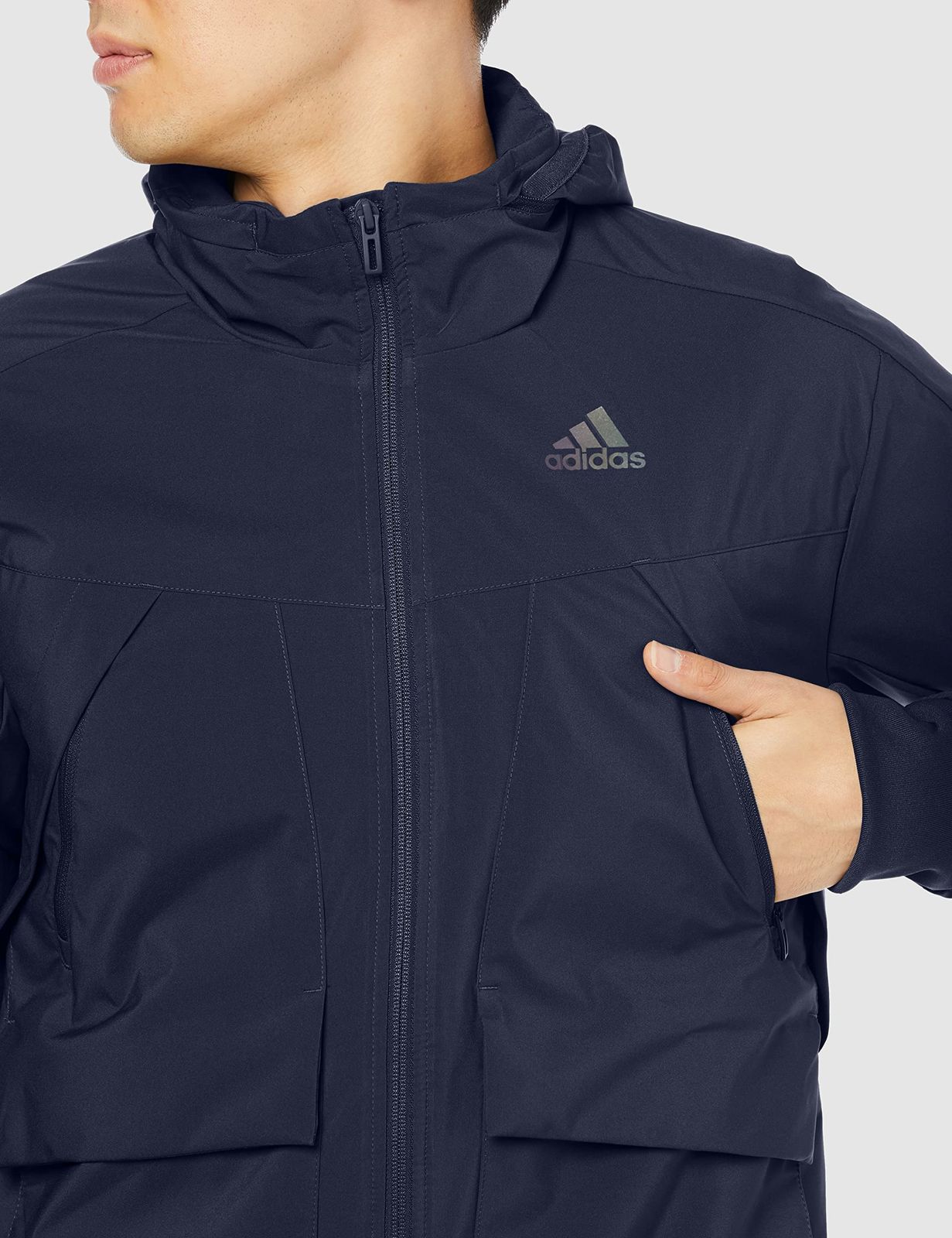 アディダス ジャケット トラック ハイブリッド ライトパデッドジャケット EUE93 メンズ レジェンドインク IC3559 S レジェンドインク IC3559 S