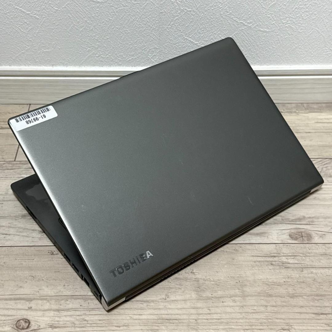 即戦力♬ dynabook R63DN Core i5 8GB SSD256GB オフィス2021 軽量 S468