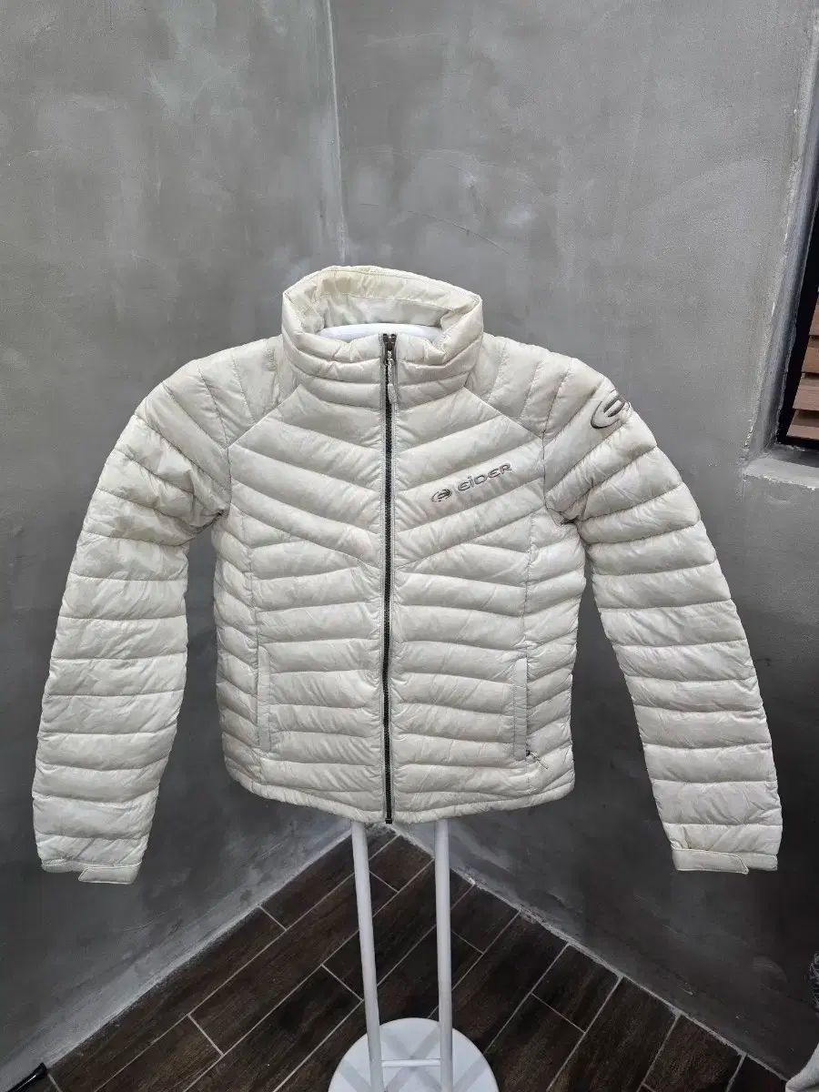 アイダー 軽量 ダウン アイボリー レディース