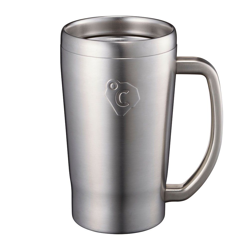 フリージングタンブラー ジョッキ 420ml 氷点下に冷やす 冷却保冷機能 マット ドウシシャ ON℃ZONE OZFJ-420MT シルバー 420ml ジョッキ