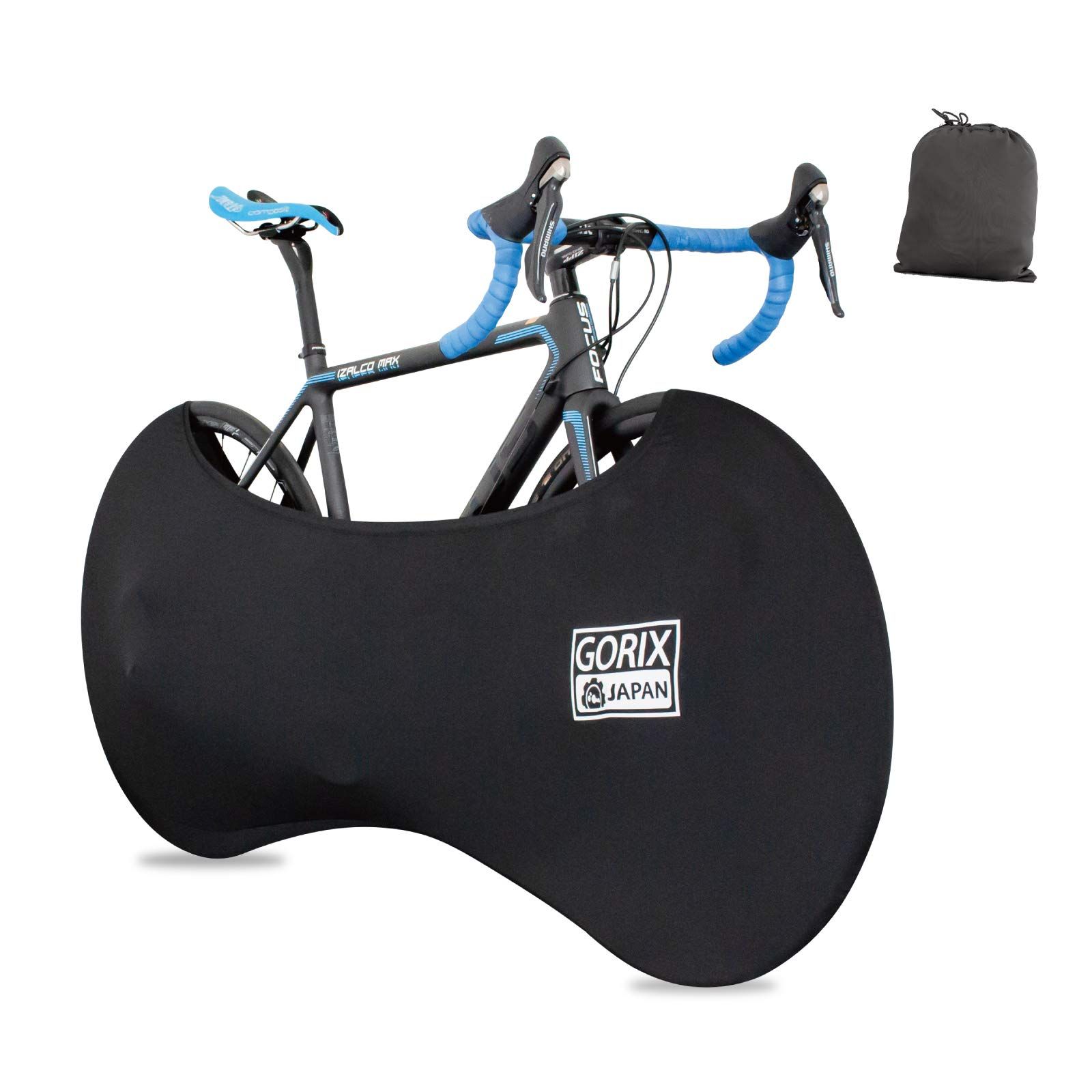 【HOT，お得】 GORIX(ゴリックス) 自転車カバー 伸縮式 自転車 ホイールカバー olol 自転車 室内保管カバー 車載輸送 大径車用 ホイールカバー ロードバイク等対応 その他