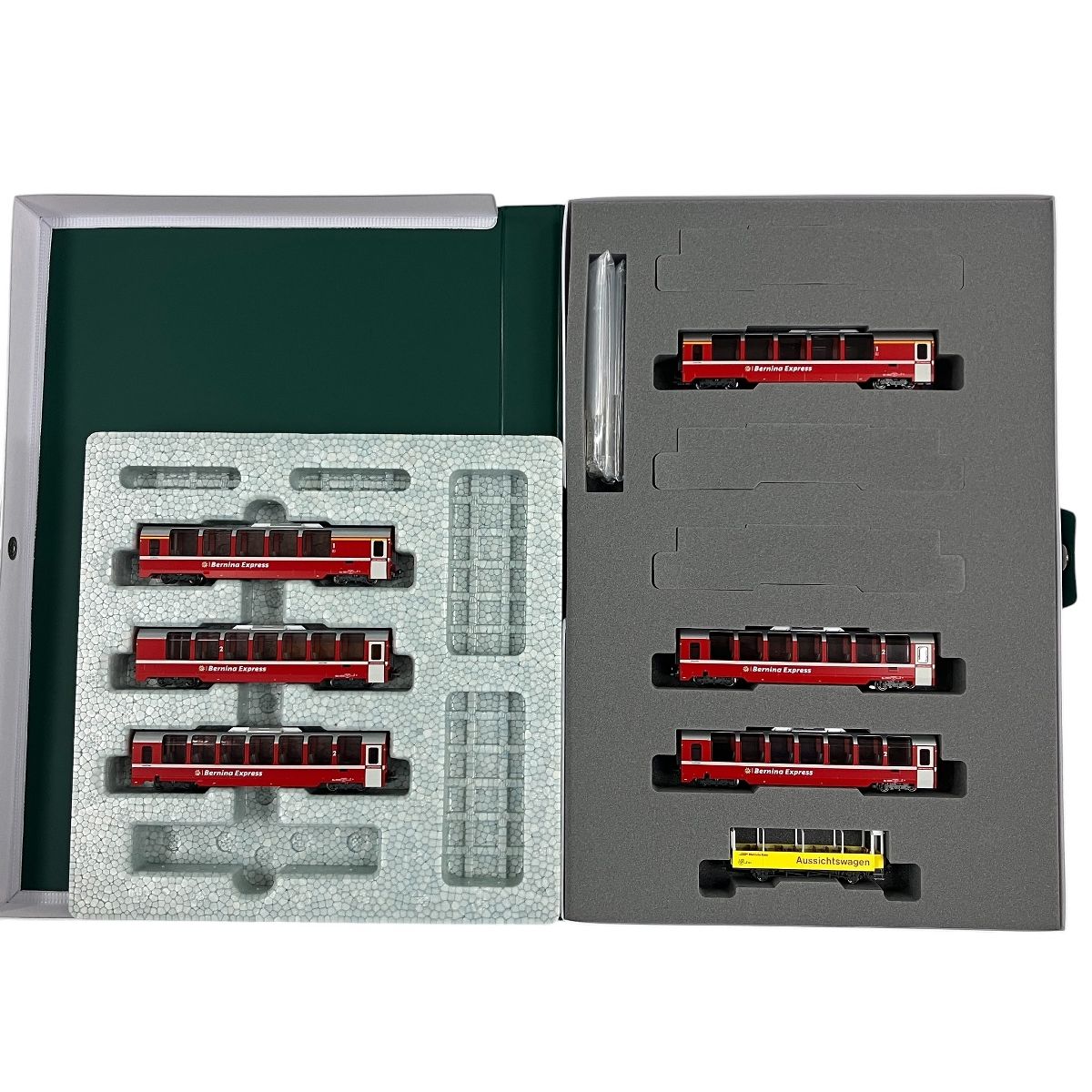 KATO 10-1655 10-1656 レーティッシュ鉄道 ベルニナ急行 新ロゴ 基本 増結 7両セット