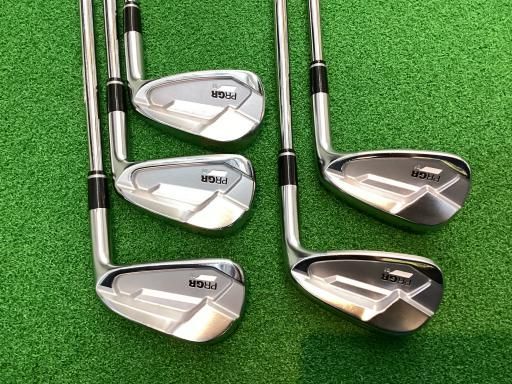プロギア PRGR 01 2025 5S アイアンセット IR 純正特注シャフト フレックスS メンズ 男性用 右利き 右用 Cランク ゴルフクラブ