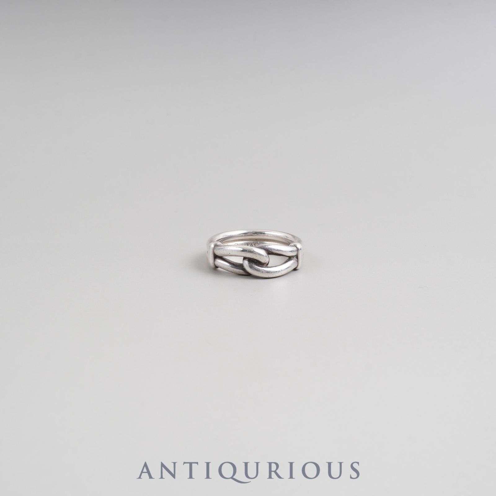 ティファニー リング パロマピカソ ノット スターリングシルバー 約14