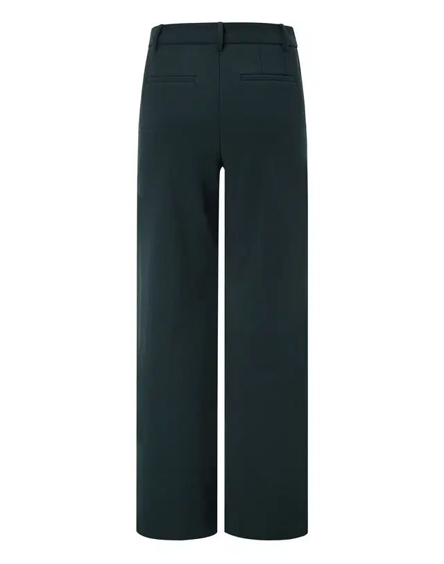  ヘジス レディース 冬 パンツ ダークグリーン 67 70 73 スラックス パンツ