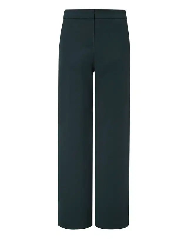 ヘジス レディース 冬 パンツ ダークグリーン 67 70 73