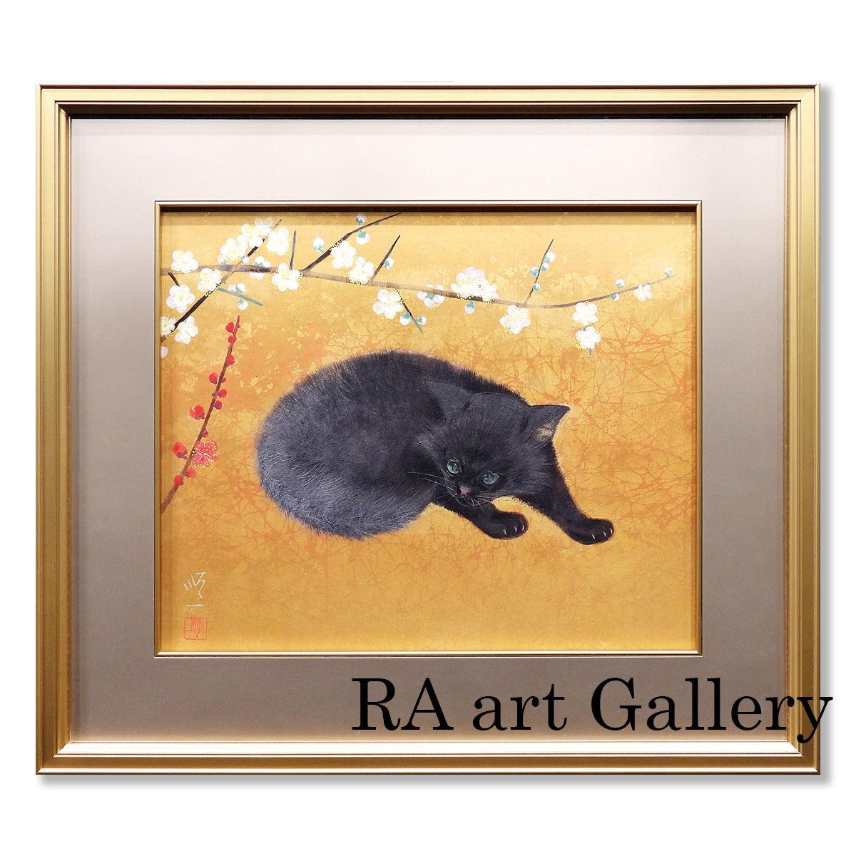 後藤順一、【彩春】、希少な大判額装用画集より、美品、日本人画家、新品額装付 後藤順一、【夢想】、希少な額装用画集より、状態良好、新品額装付