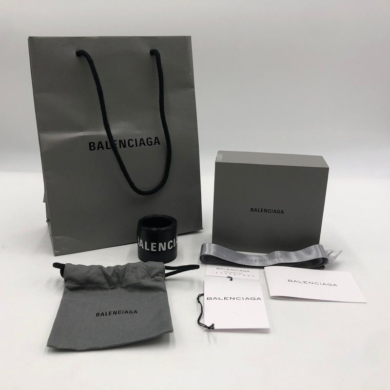 品 BALENCIAGA バレンシアガ LEATHER BANGLE 568024 レザーバングル 革 182-251116-ts-02-tei