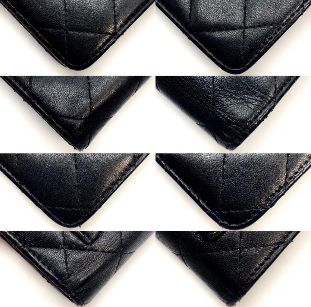 極美品✨】シャネル 長財布 マトラッセ ラムスキン ブラック - メルカリ