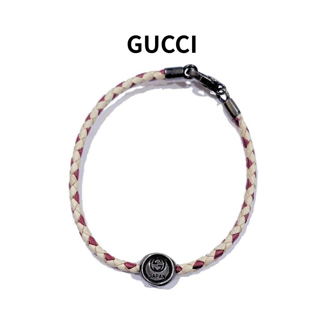 GUCCI インターロッキング　ブレスレット　Ag925 日本限定 GUCCI グッチ コード ブレスレット インターロッキングG