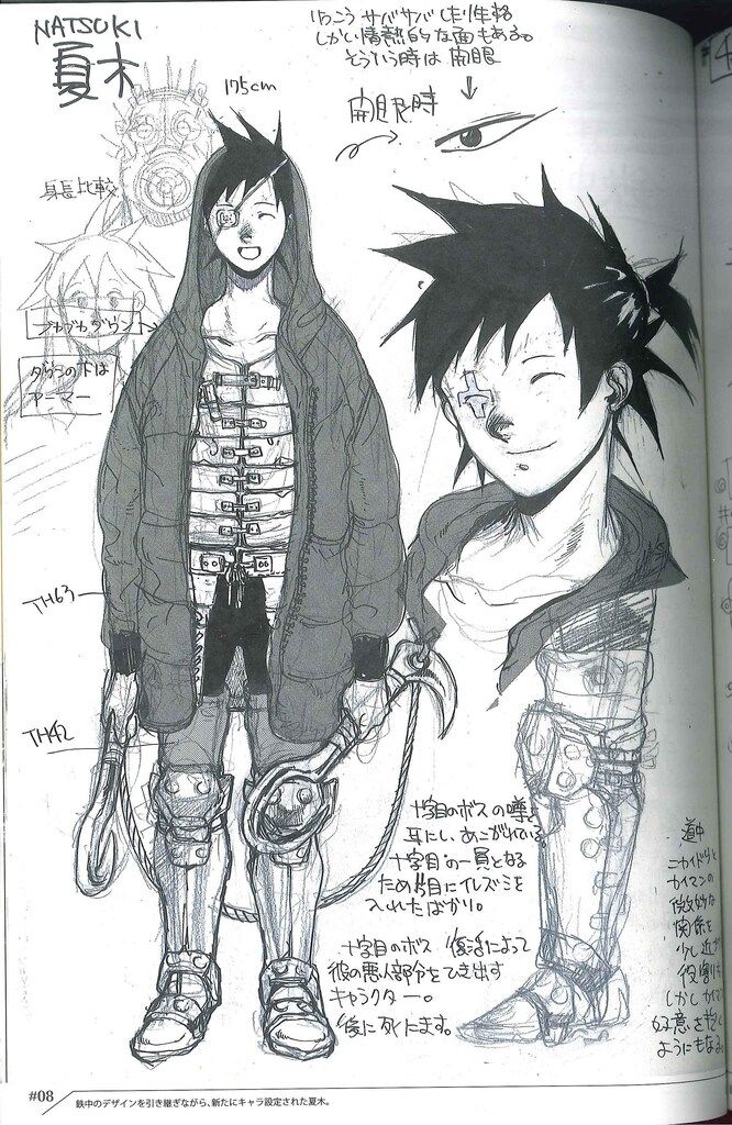 林田球 ドロヘドロ原画展 スケッチブック