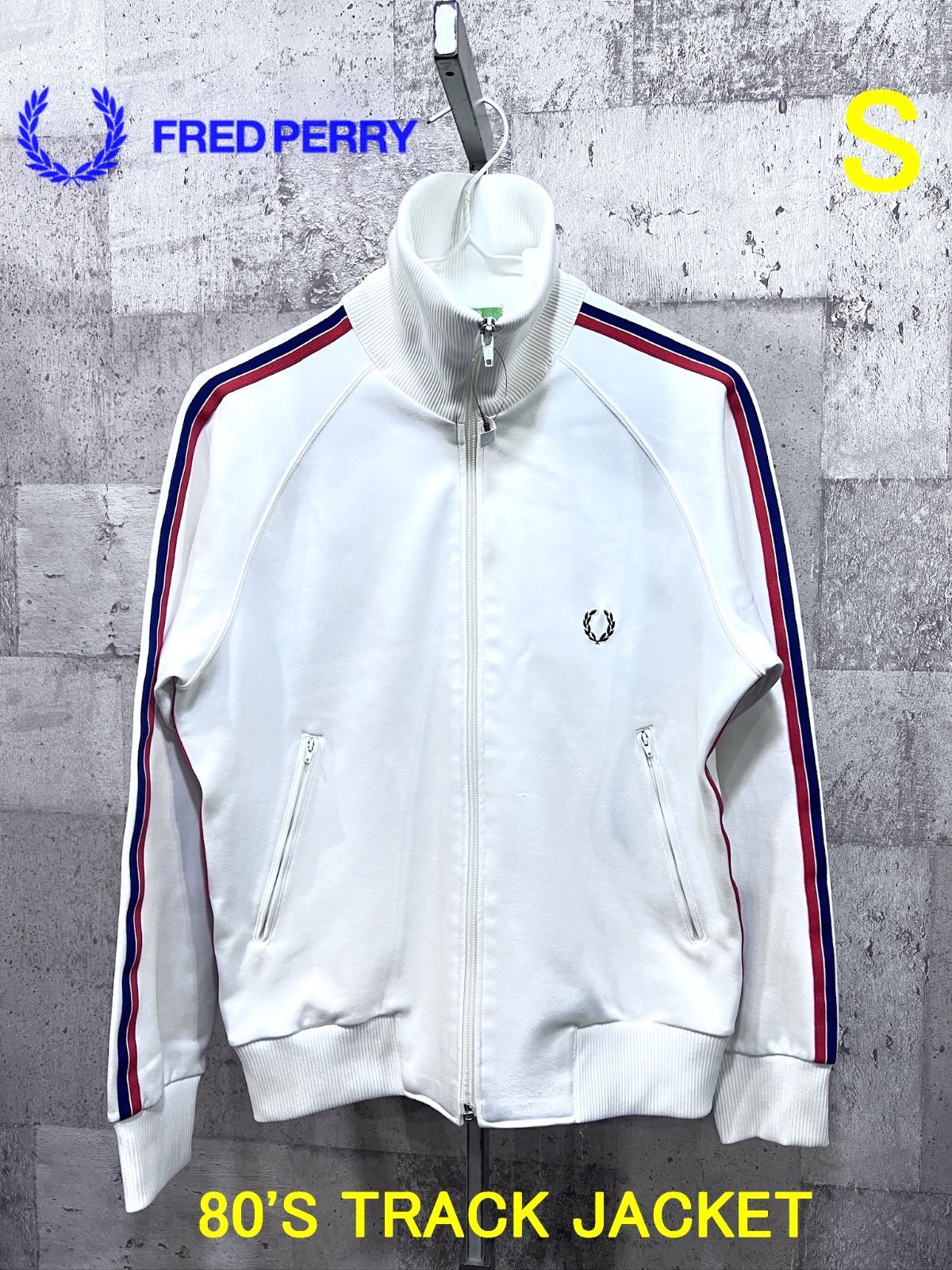 80'S フレッドペリー トラックジャケット S FRED PERRY ジャージ