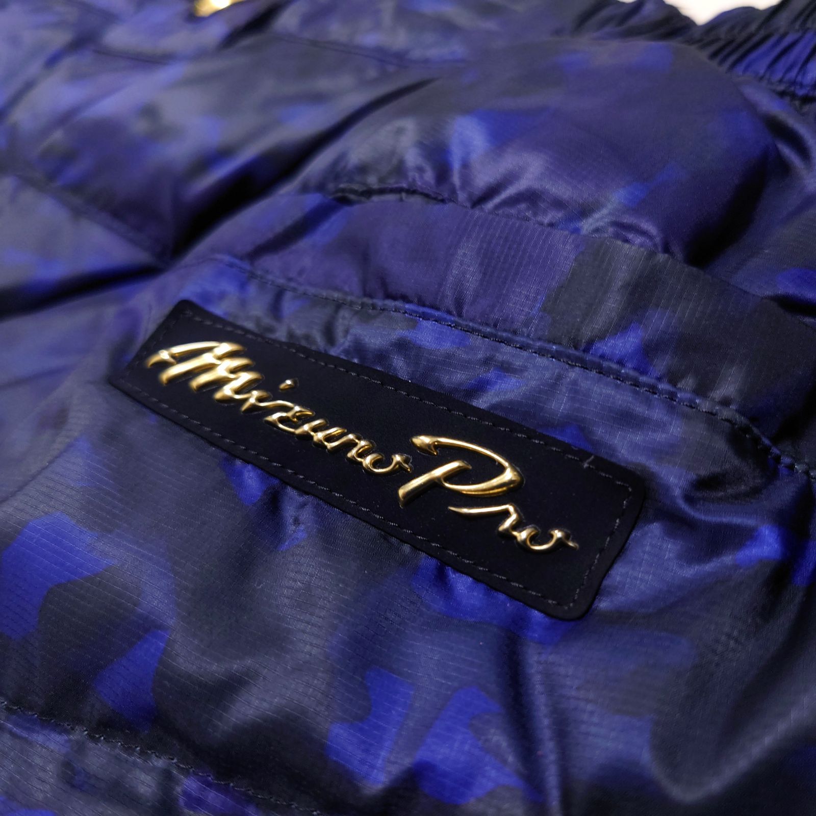 Mizuno ミズノプロ ダウンパンツ ブラック 迷彩柄 カモ柄 Mizuno