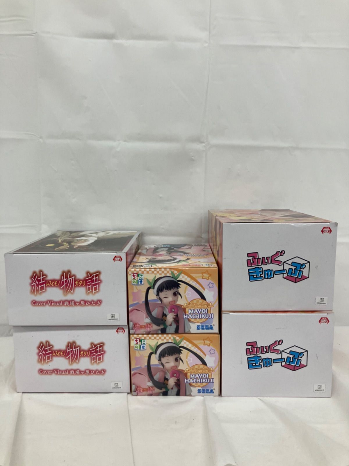 未開封 物語 シリーズ フィギュア まとめ 3種 6個セット LFJ599 f107