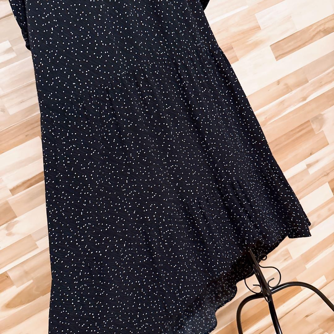 ドット柄 ロング