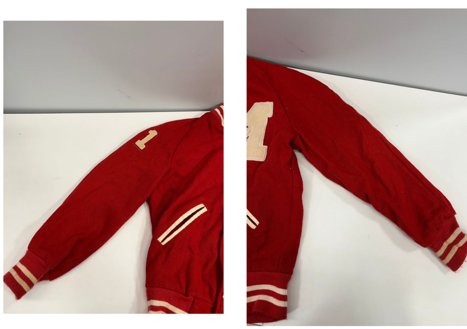 ジャケット レッド