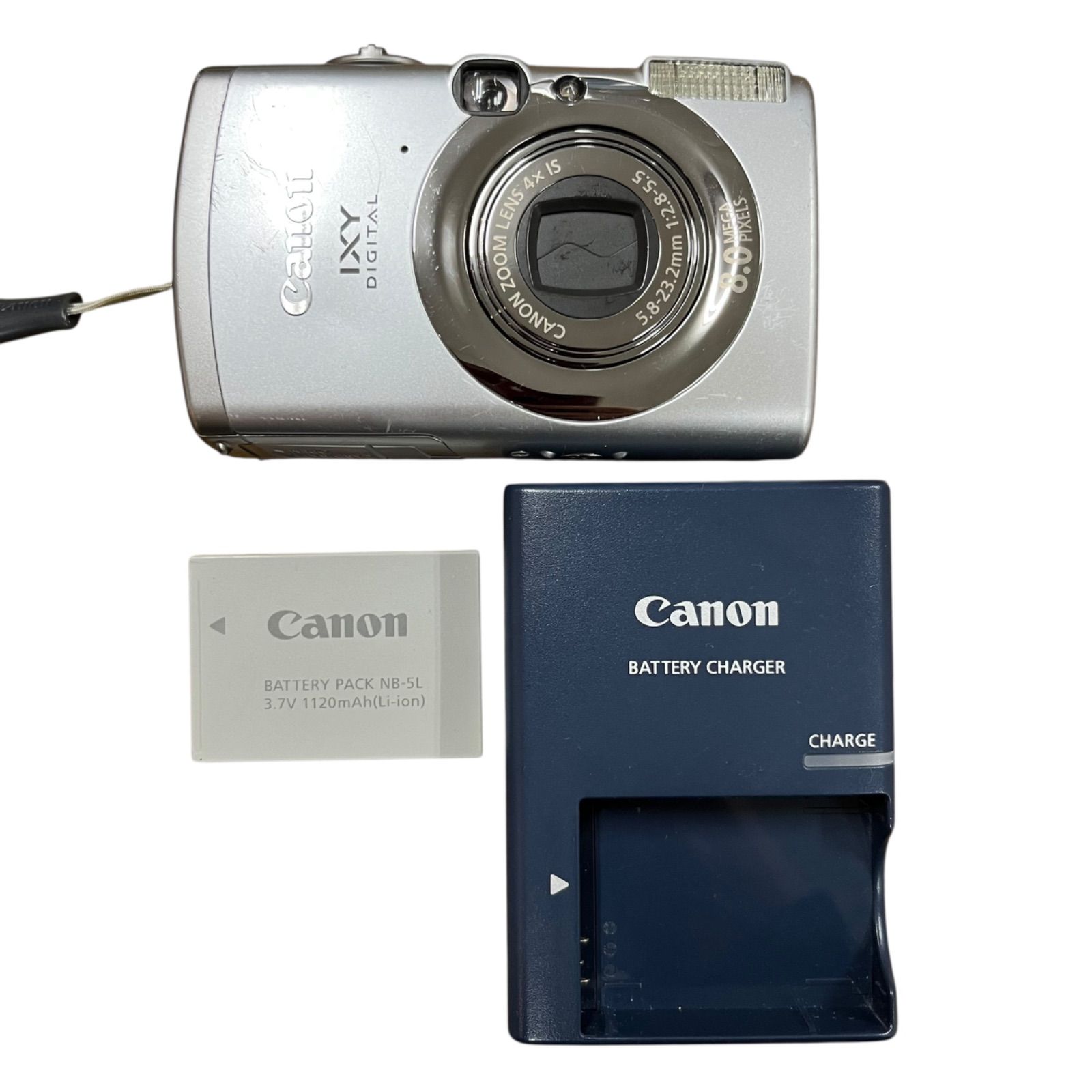 Canon コンパクトデジタルカメラ IXY DIGITAL 810 IS ズームレンズ 4×IS 8.0メガピクセル キャノン シルバー デジカメ