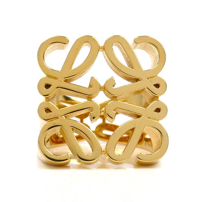  LOEWE ロエベ シルバー925 アナグラム シュバリエール リング 指輪 13号 13.1 g レディース その他 アクセサリー