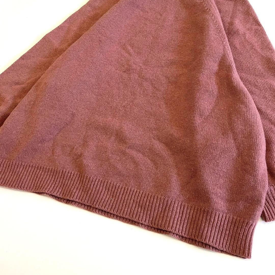 カシミヤ オーバーサイズニット