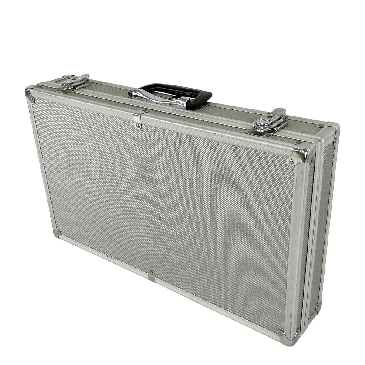 エフェクター ケース 詳細不明 ジェラルミン ハードケース ギター 音響機材