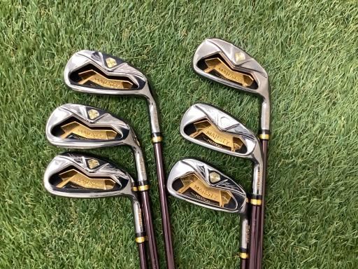 マジェスティゴルフ 旧マルマン MAJESTY PRESTIGIO VIII 6S アイアンセット IR MAJESTY LV710 アイアン フレックスSR メンズ 男性用 右利き 右用 Cランク ゴルフクラブ