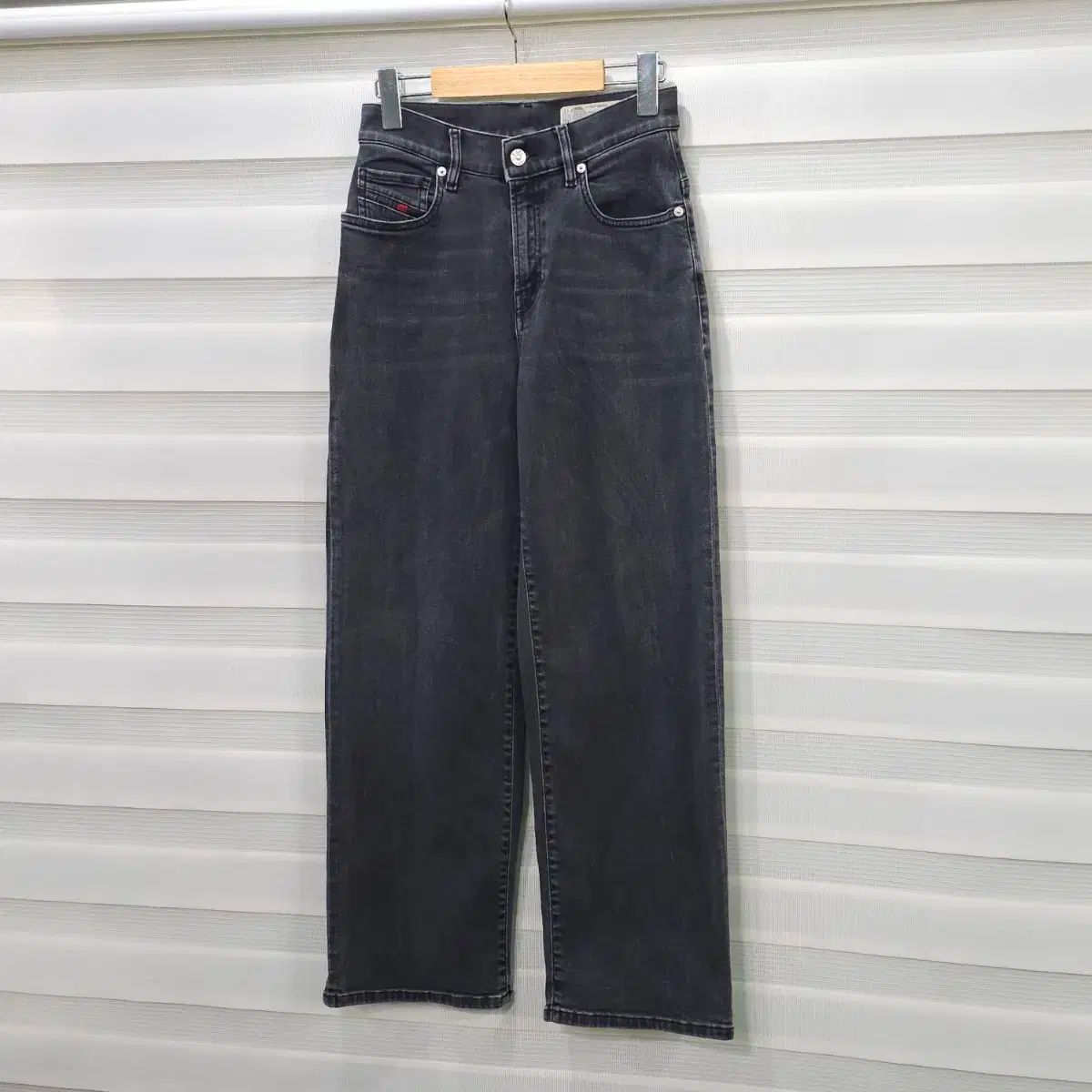 DIESEL ブラックデニム ウィメンズ デニムパンツ - サイズ 24