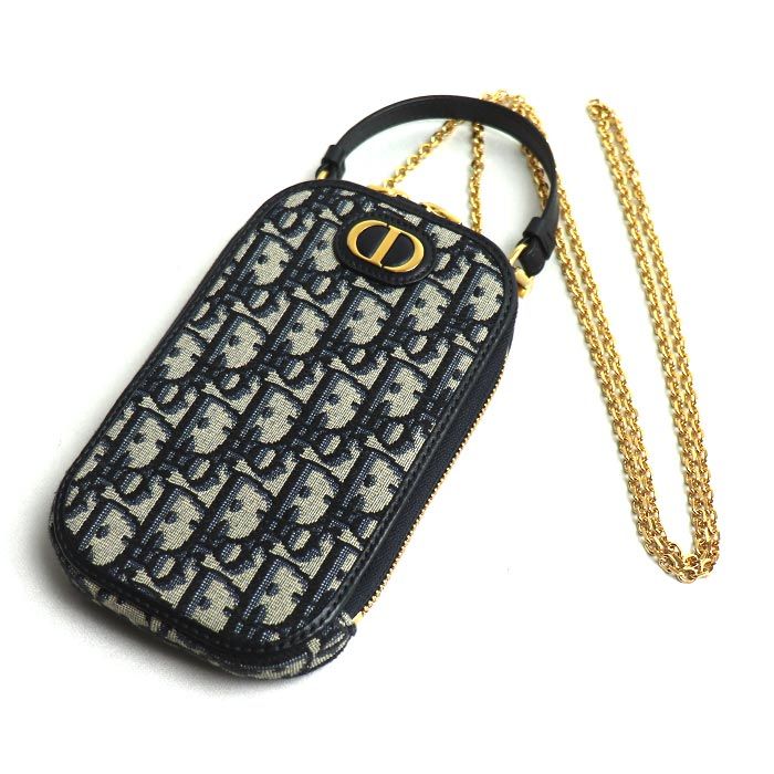 Dior ディオール 30モンテーニュ ポーチ ネイビー _M 928 レディース