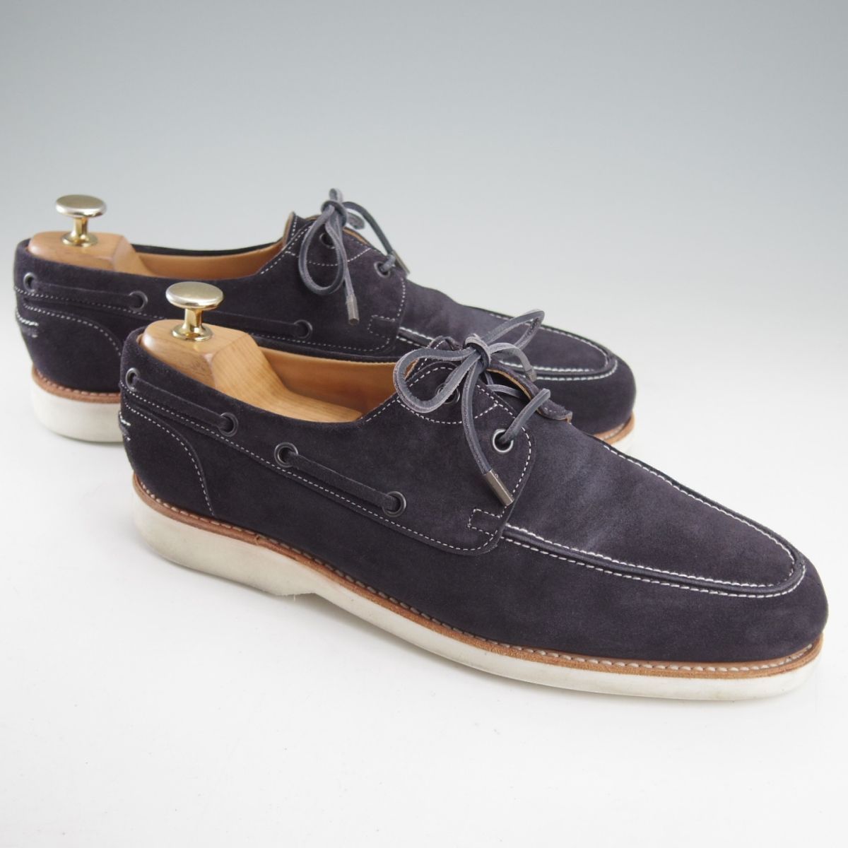 JOHN LOBBジョンロブ PIER デッキシューズ 7 ネイビー 極美品 JOHN LOBBジョンロブ PIER デッキシューズ 7 ネイビー 極美品 JOHN