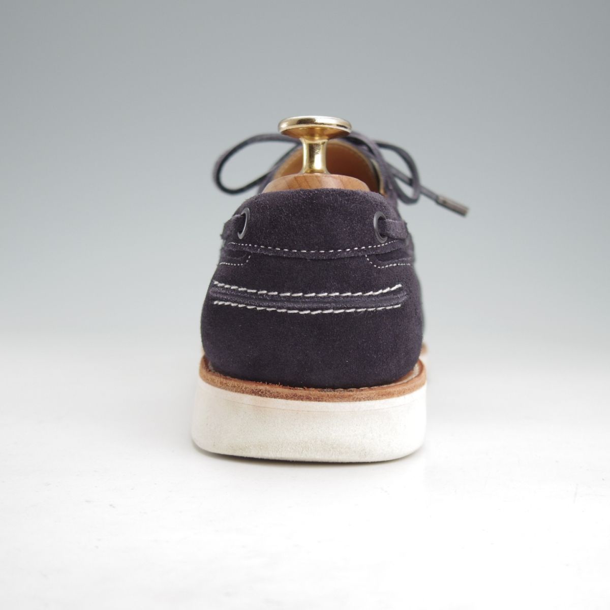 JOHN LOBBジョンロブ PIER デッキシューズ 7 ネイビー 極美品 極上☆ジョンロブ 7E【定価￥240,900-☆デッキシューズ/ISLE】2099