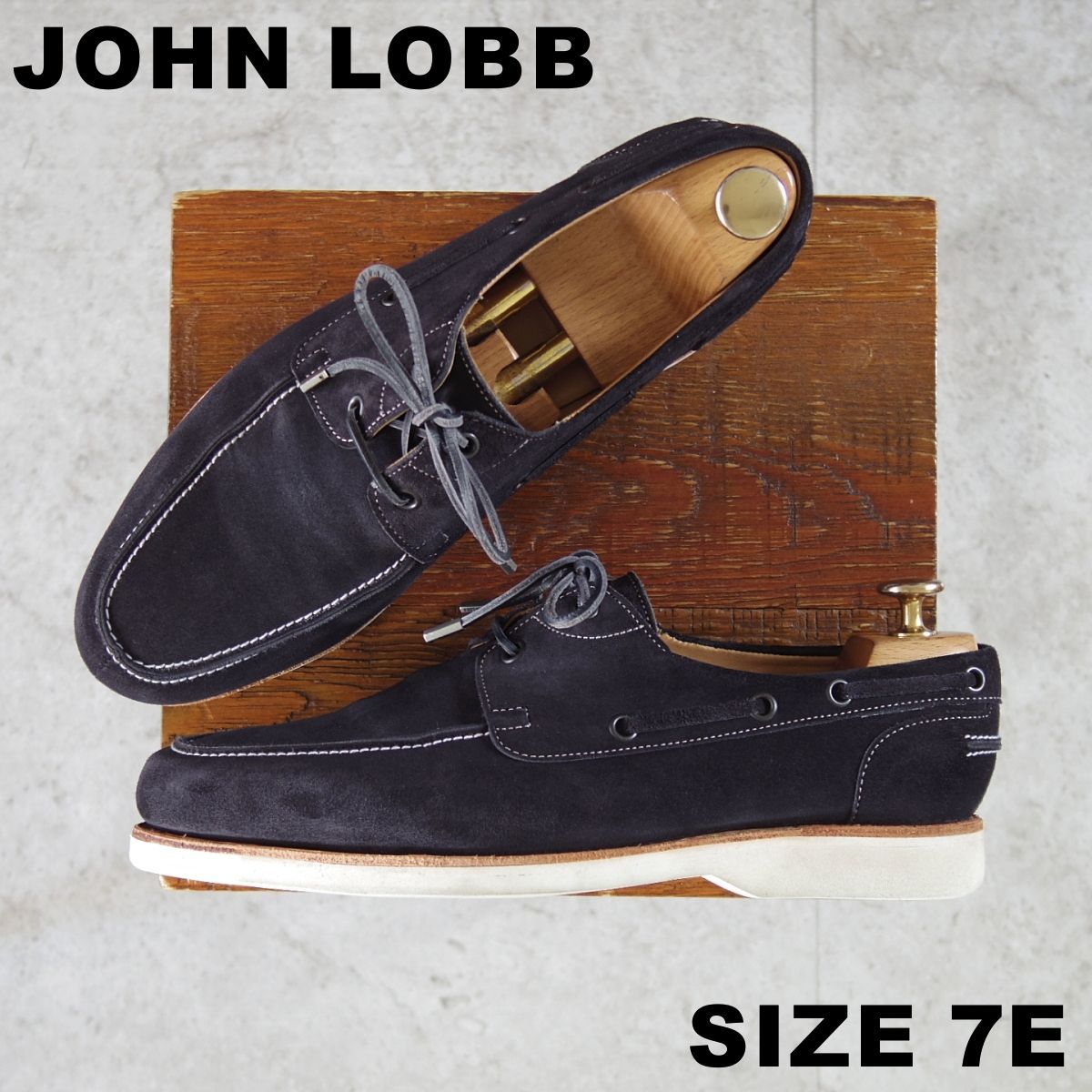 極上☆ジョンロブ 7E【定価￥240,900-☆デッキシューズ/ISLE】2099