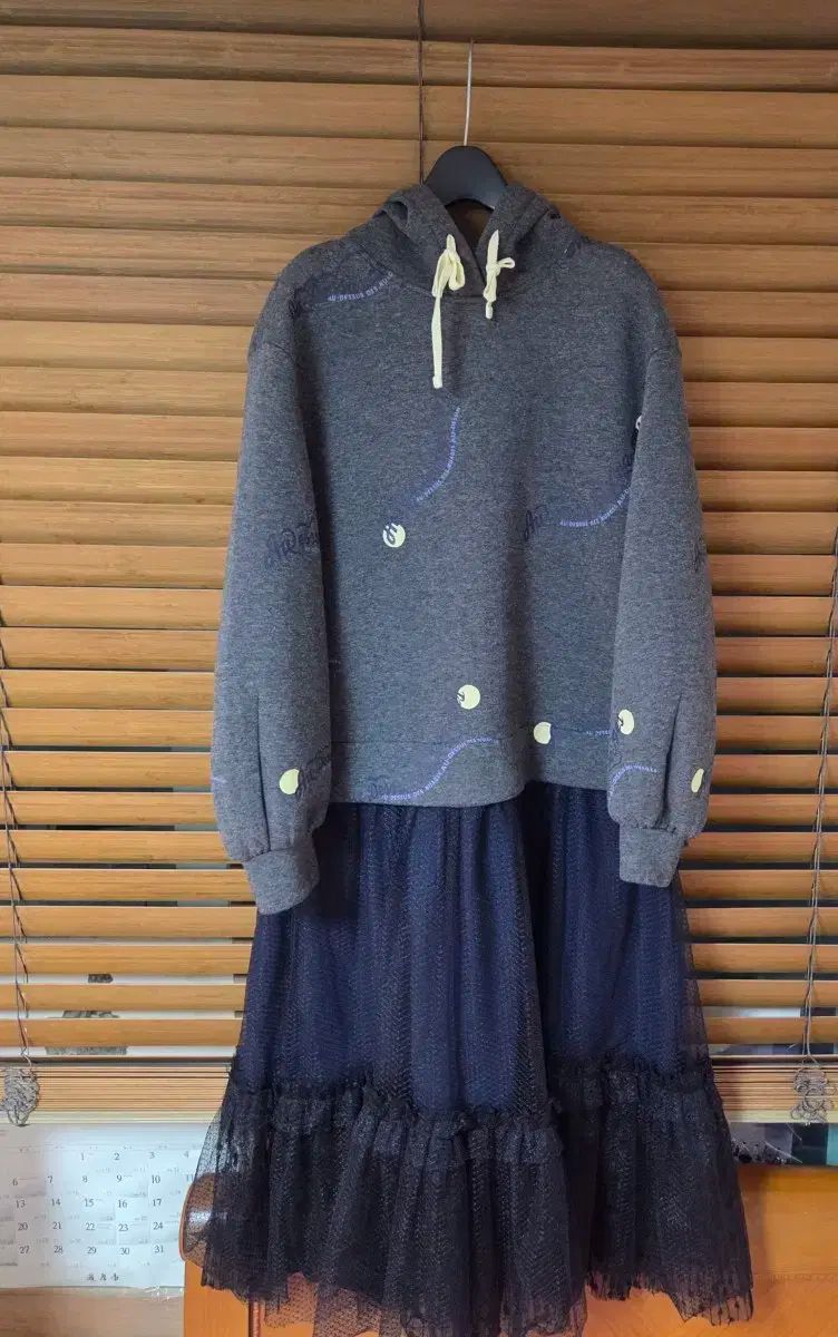 O 2nd WHO フード ロング丈ワンピース