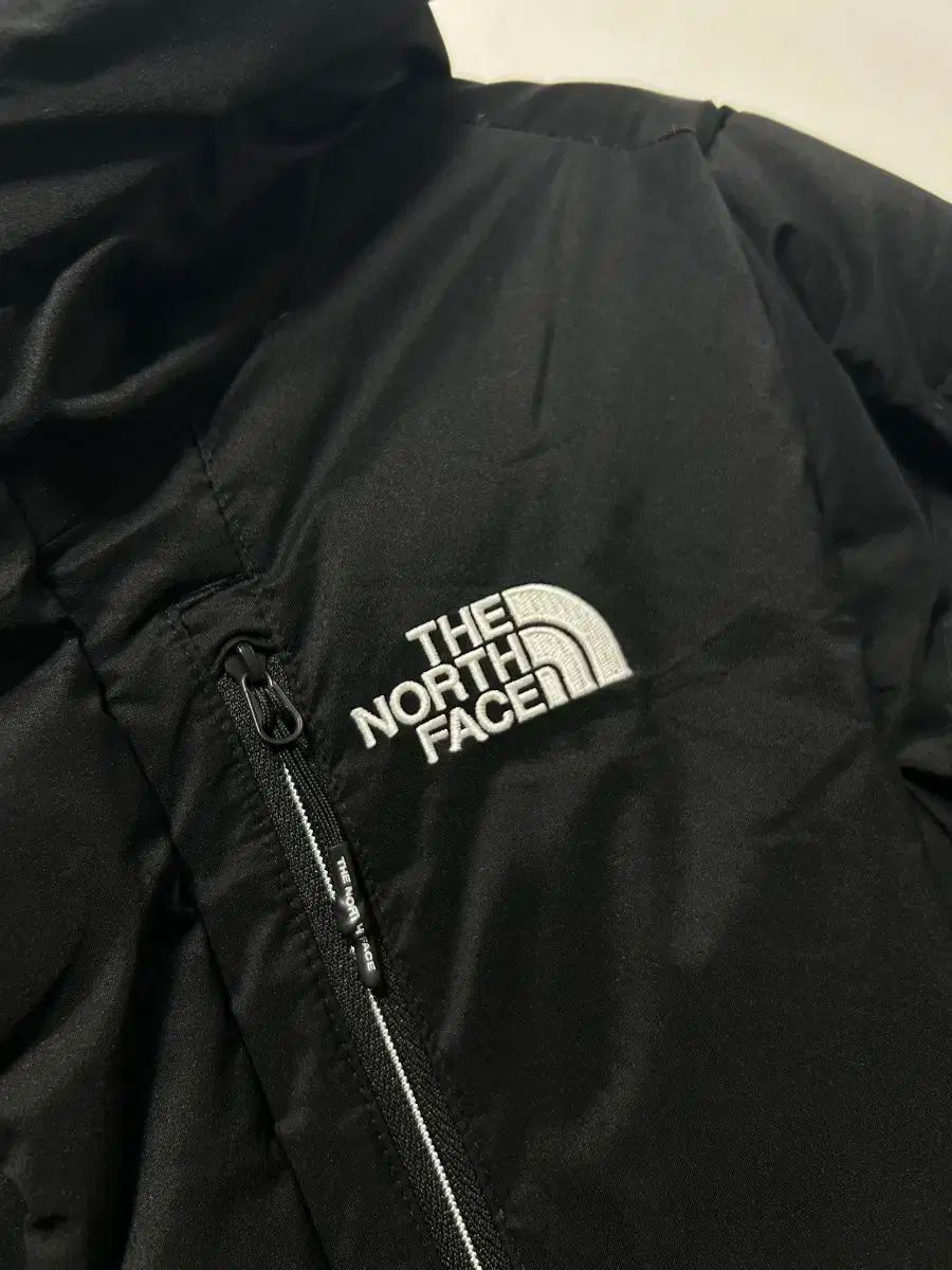 THE NORTH FACE ザノースフェイス ブラック ダウンジャケット ロング丈 130
