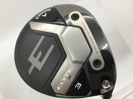 キャロウェイ ELYTE X 3W USA フェアウェイウッド FW PROJECT X DENALI CHARCOAL 60 フレックスS メンズ 男性用 右利き 右用 Cランク ゴルフクラブ