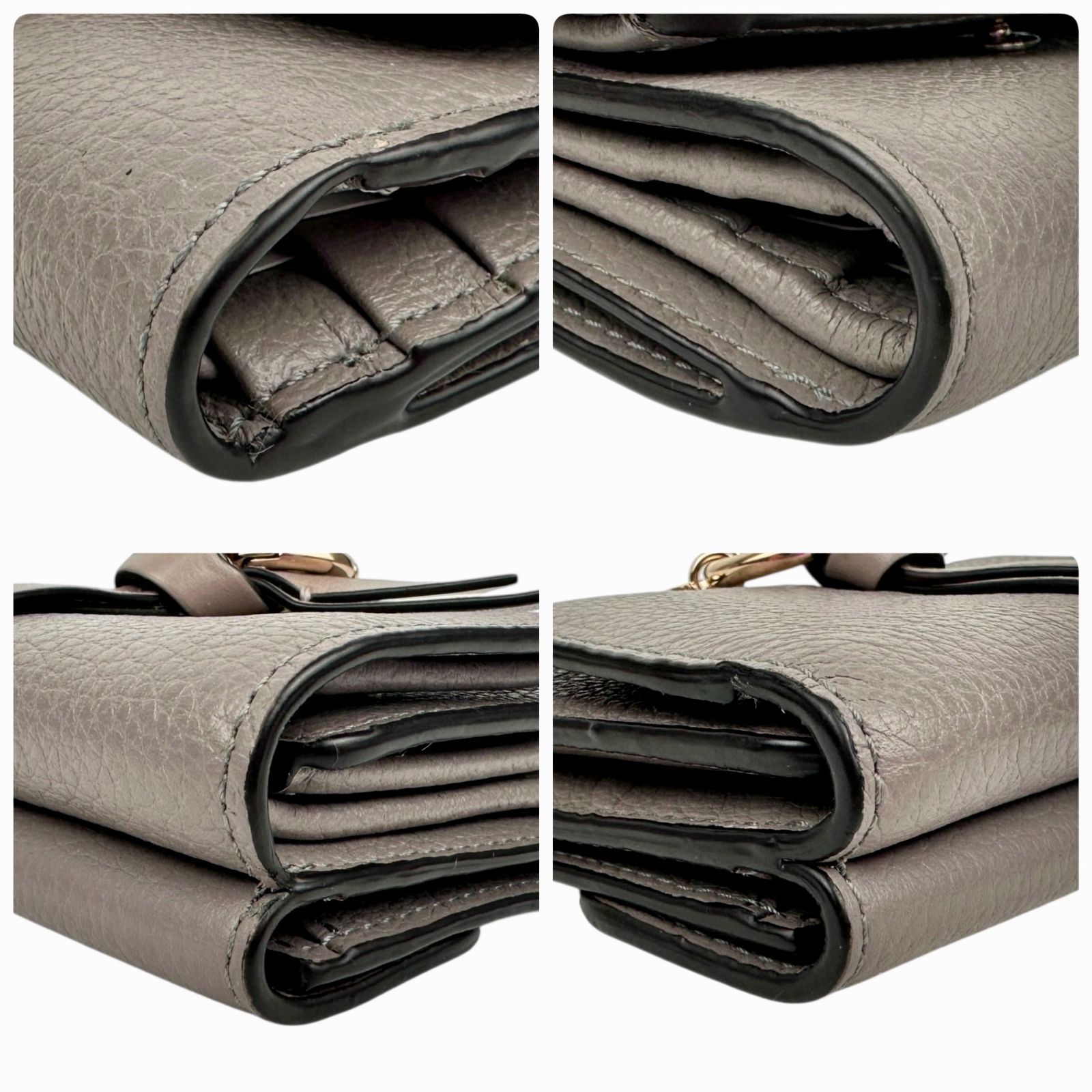 三つ折り財布 アルファベットスモールトリフォールドウォレットC