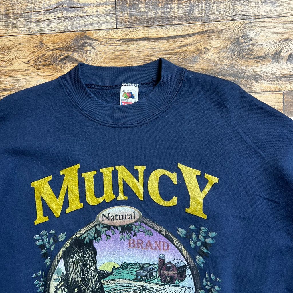 USA製】FRUIT OF THE LOOM 90s “MUNCY Pennsylvania” プリント