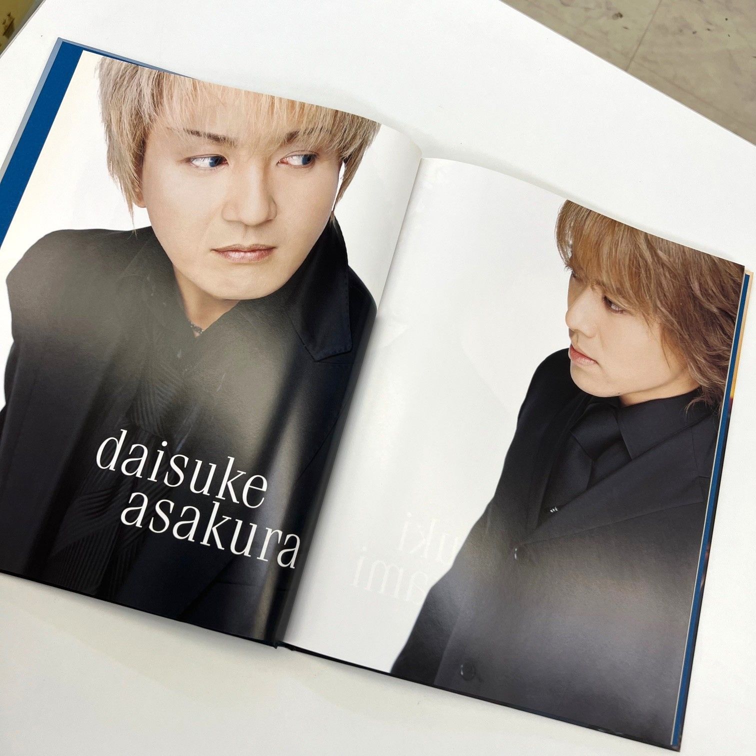 access / the scene of crossbridge 浅倉大介 貴水博之 限定写真集