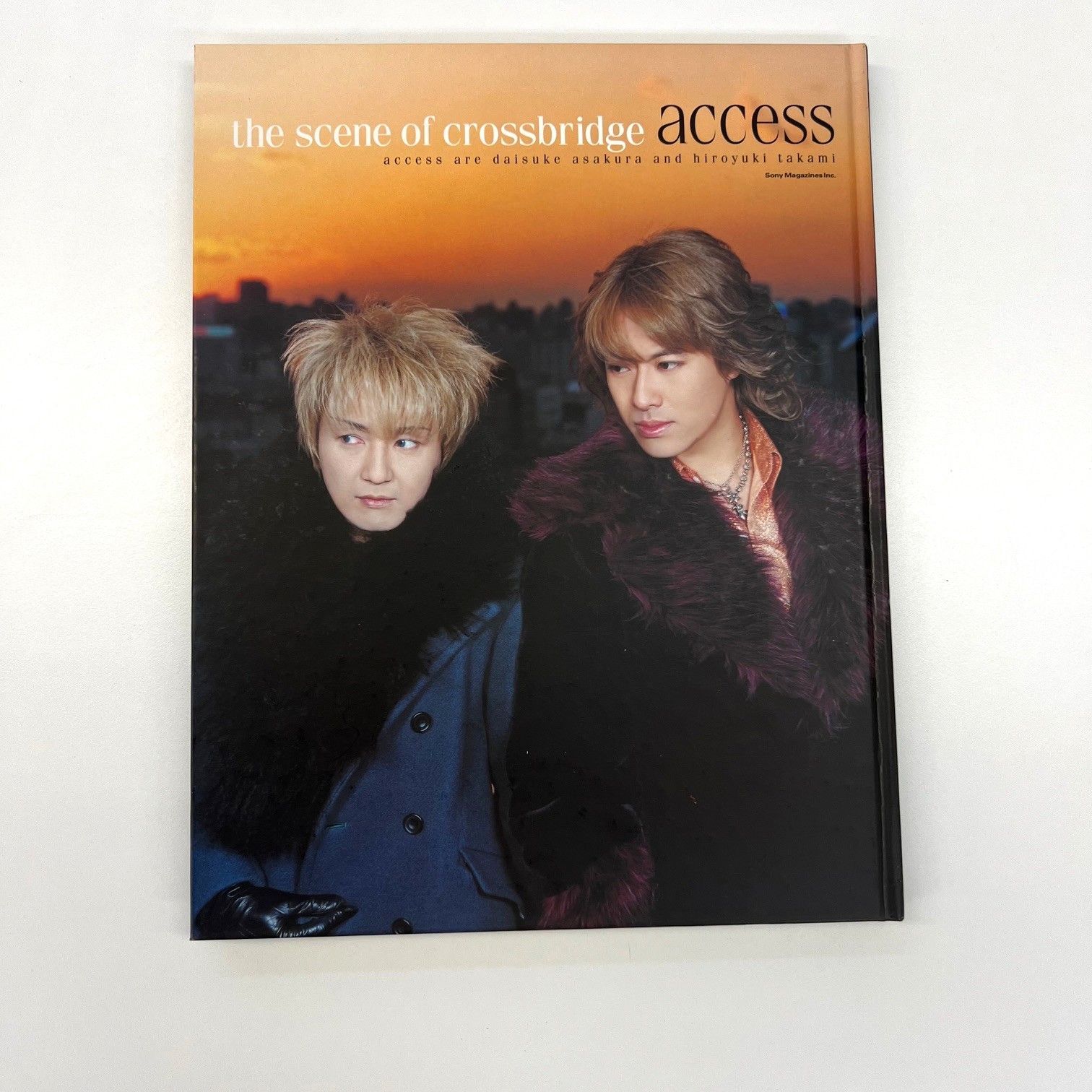 access / the scene of crossbridge 浅倉大介 貴水博之 限定写真集