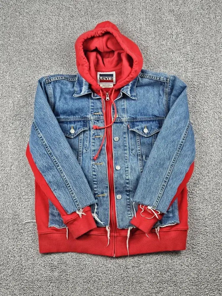 LEVI S エクス BOY フレンド ハイブリッド トラッカー ジャケット M 10174