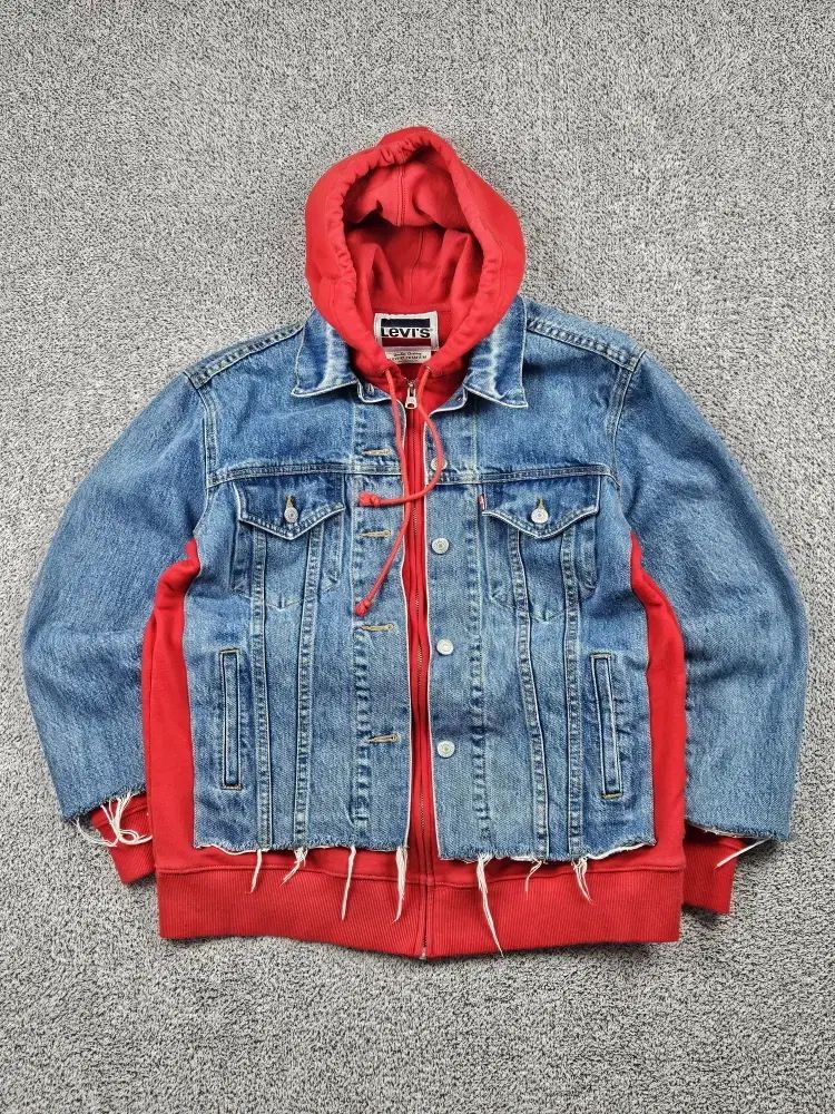 LEVI S エクス BOY フレンド ハイブリッド トラッカー ジャケット M 10174