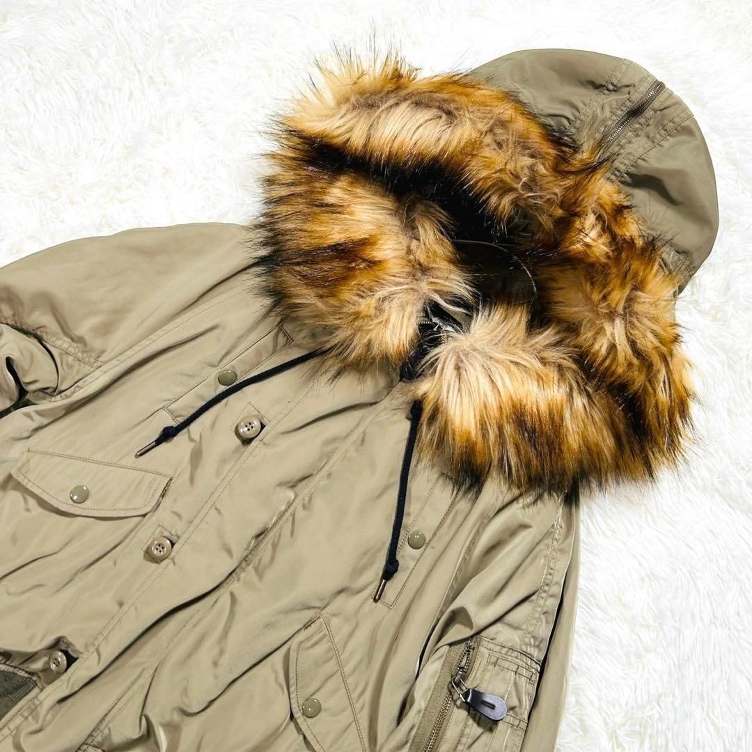 美品 moussy マウジー N2B flight jacket sage green 2 Mサイズ y2k 短