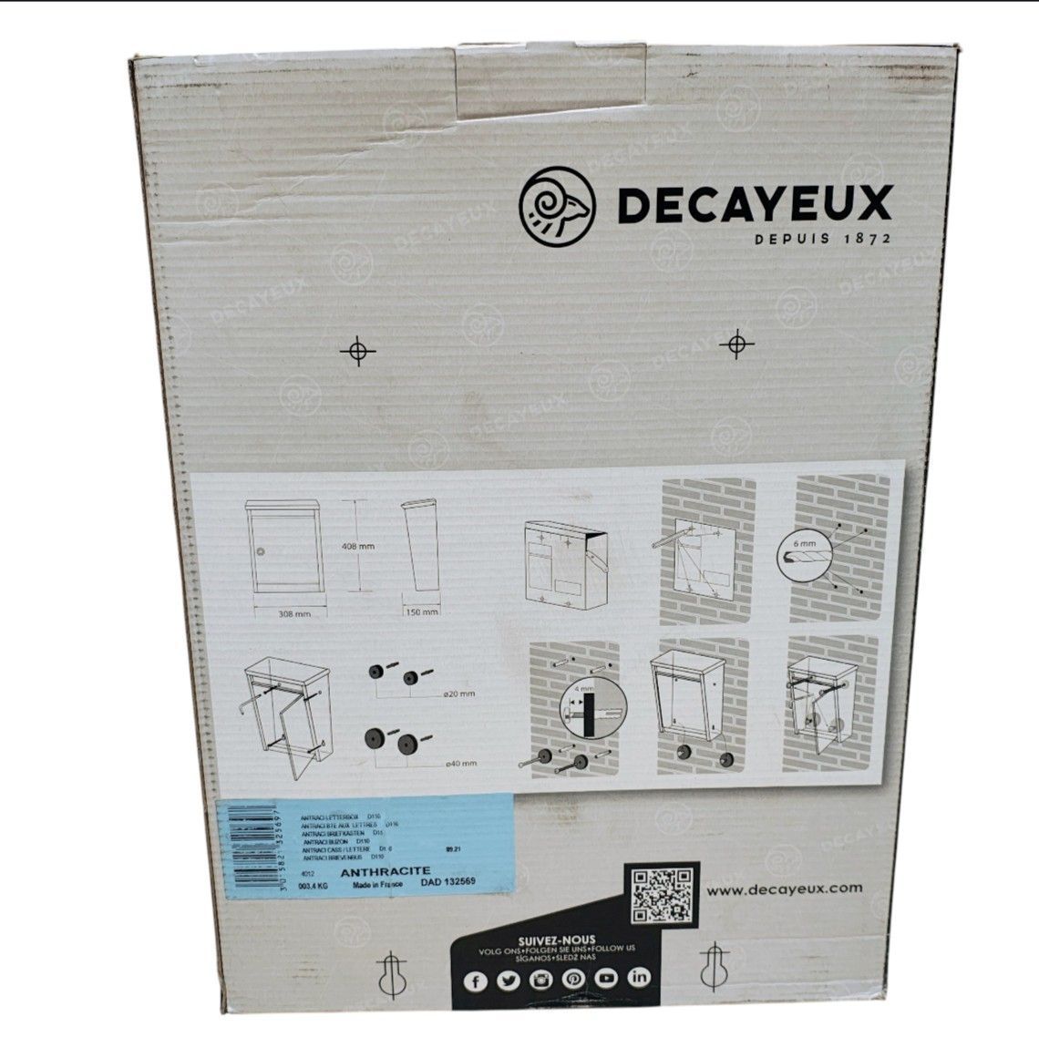 ドイツデザイン賞受賞DECAYEUX