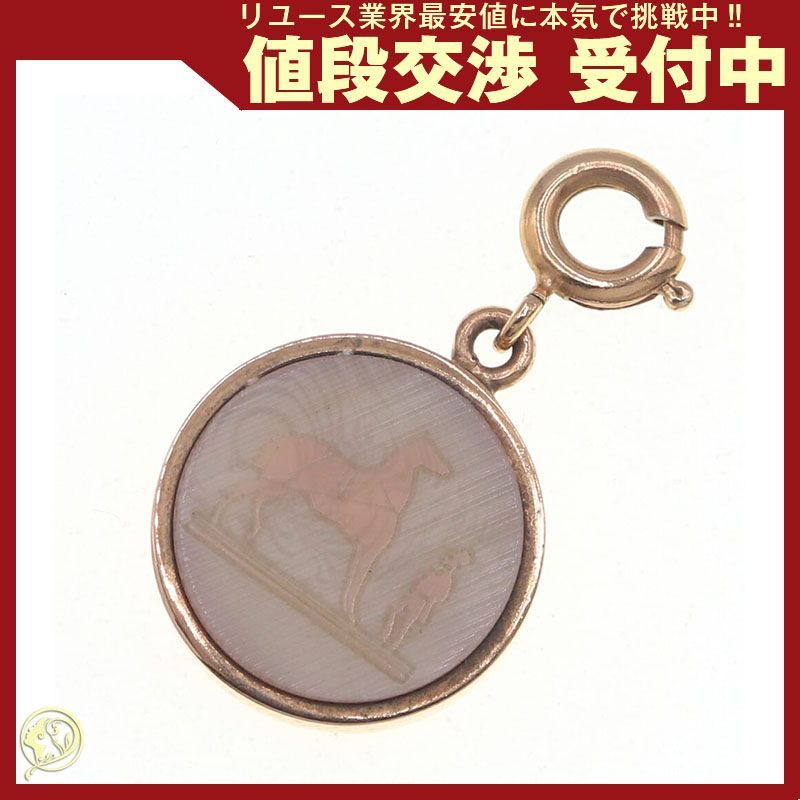 エルメス ペンダントトップ 人気 コロゾ アイボリー メタル エルメス