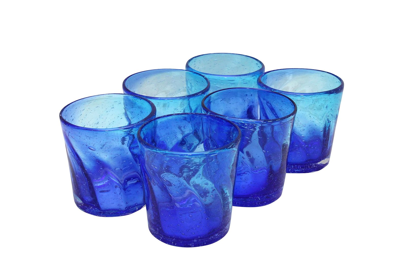 ロックグラス 大 水-青 美ら海 セット する 6個組 業務用